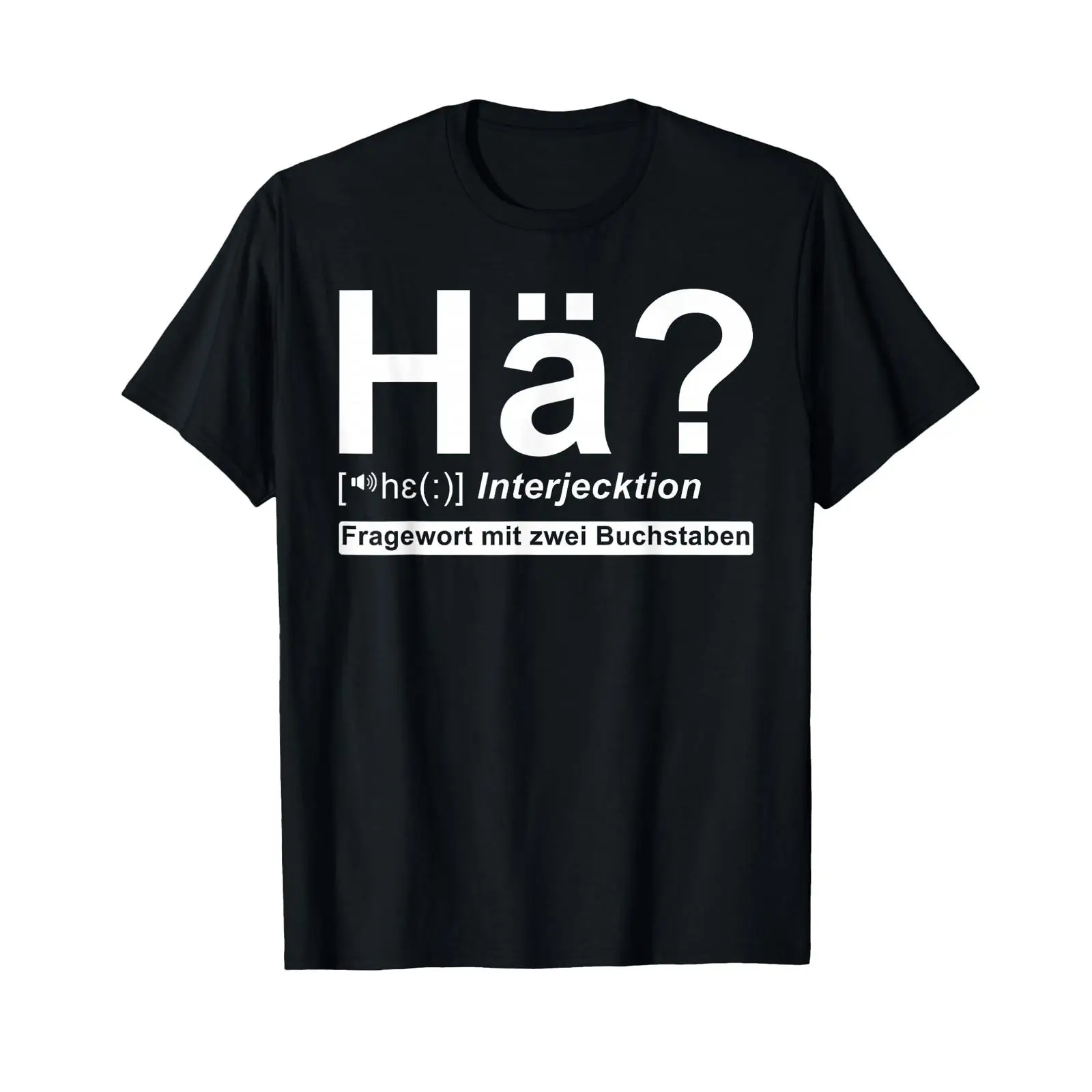 Men'S Fashion Questions - Hä Questioned Mit Two Letters Tシャツ