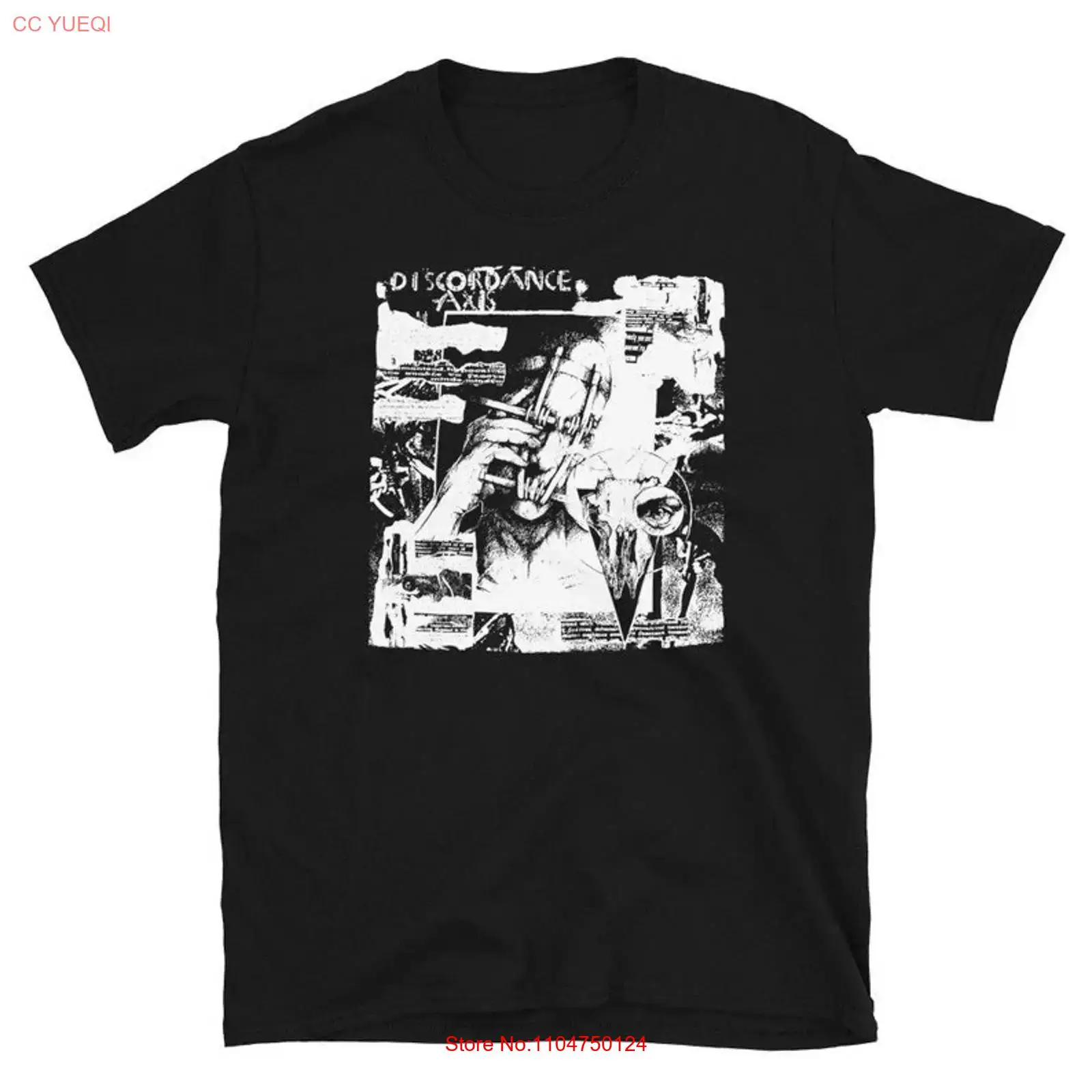 Mens Fashion Discord - ディスコンダンス アクシーズ Tシャツ ゴシック デスロック ゴス