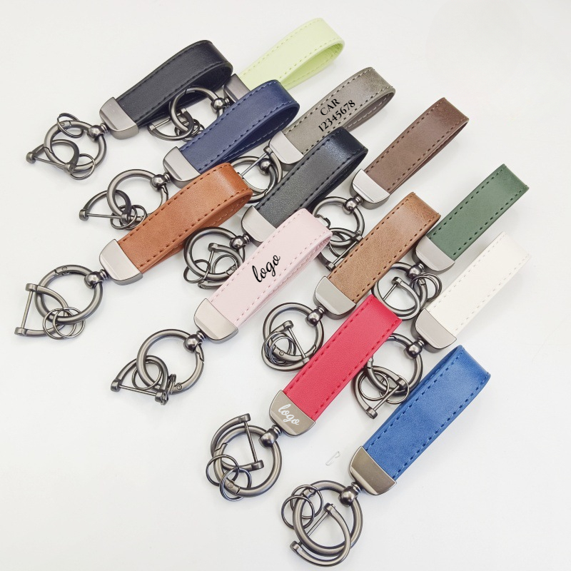 Mens Fashion Discord - 男性と女性のための革のキーホルダー,彫刻,車のキーホルダー,会社名のパーソナライズ,レーザー