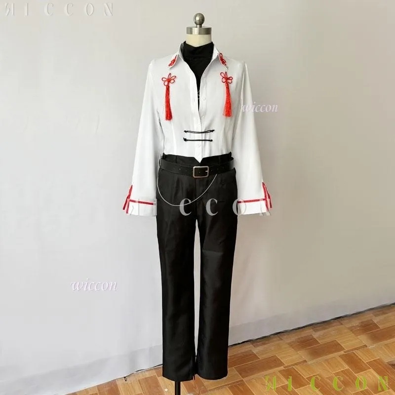 Trench Coat Men - w;3.c\6;h'8/リンククリック ベインコスチューム コスプレ小道具 ロングウィッグ シャオ・ウェイイン コート