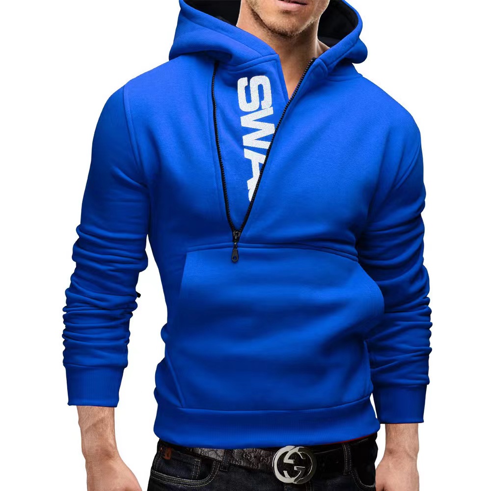 メンズカシミヤセーター,カジュアル,スリム,レタープリント, - Men'S Fashion Zip Sweater のレビューと価格