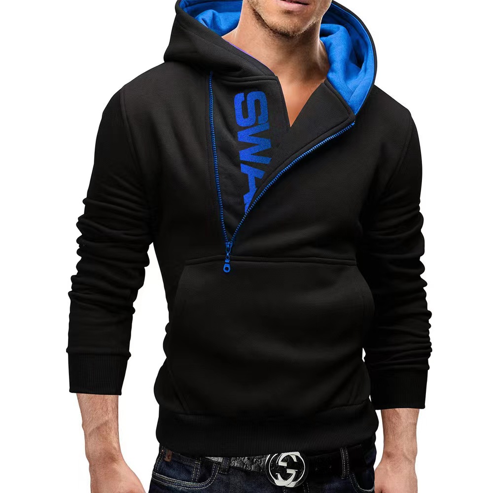 メンズカシミヤセーター,カジュアル,スリム,レタープリント, - Men'S Fashion Zip Sweater のレビューと価格