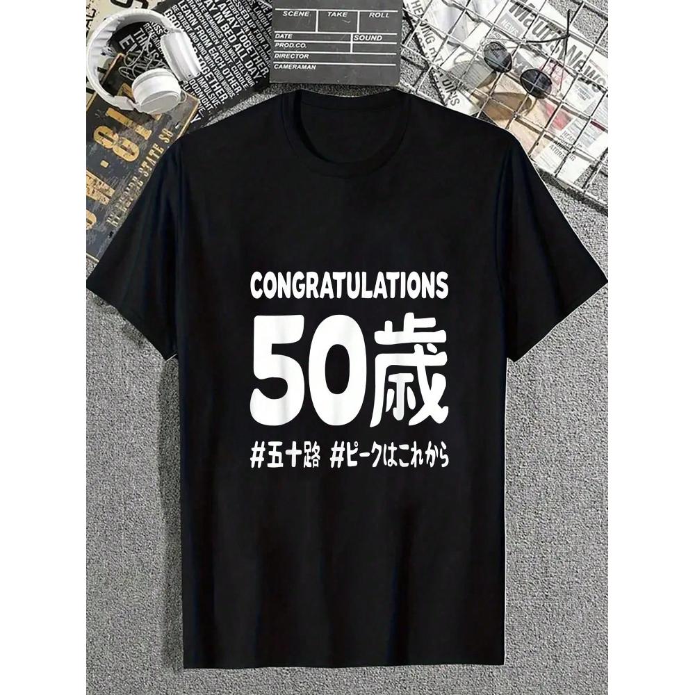 綿100% Tシャツ 50歳の誕生日プレゼント 中年ユーモア - Mens Fashion Hashtags のレビューと価格
