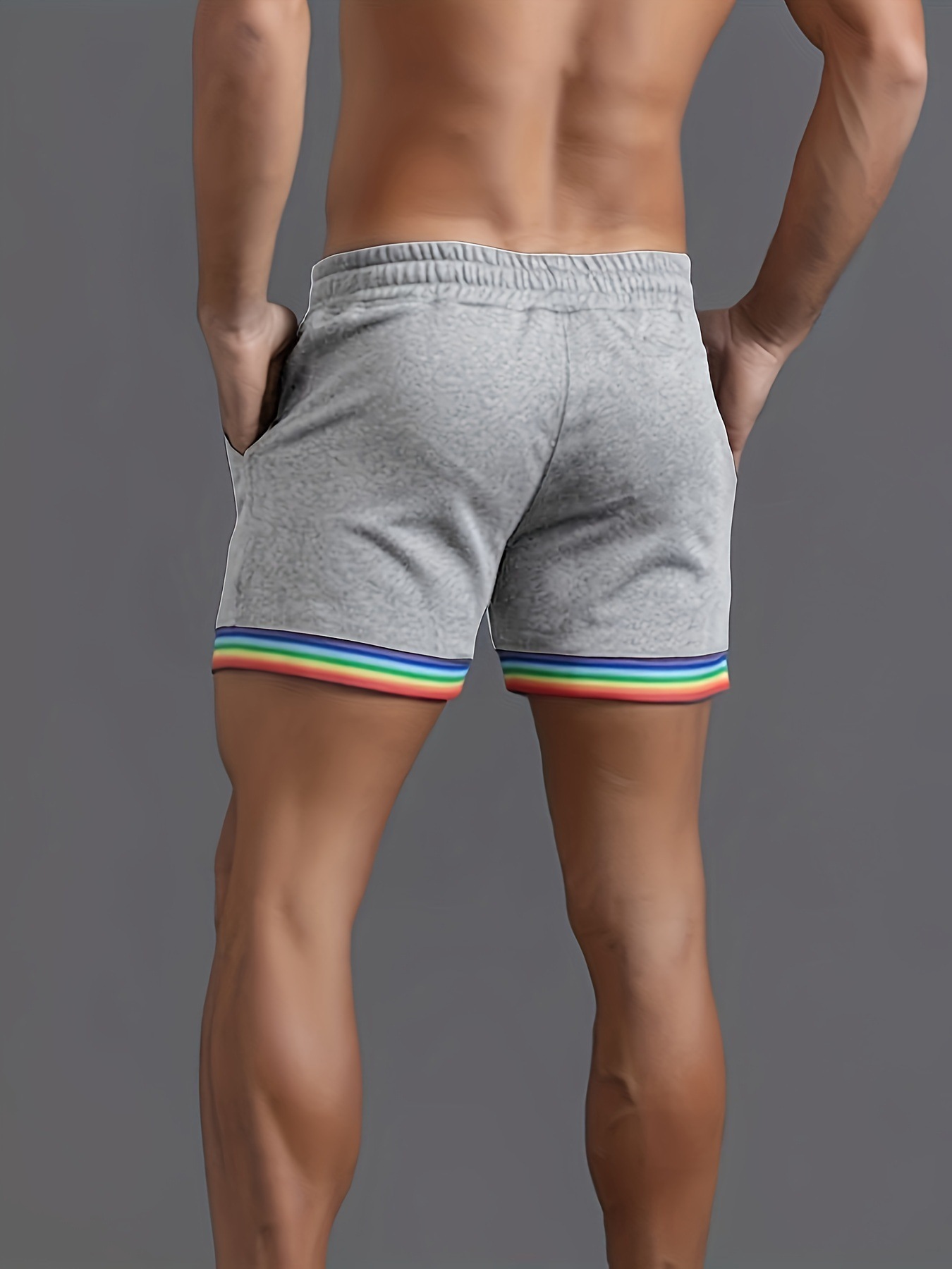 夏カジュアルスポーツショーツメンズファッション虹色の組み合わ - Mens Fashion Combination のレビューと価格