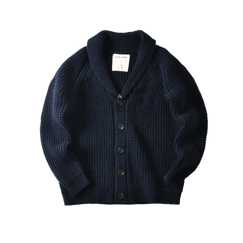 メンズ用EUヴィンテージ100%ウールチャンキーニットセータ - Men'S Fashion Zip Sweater のレビューと価格