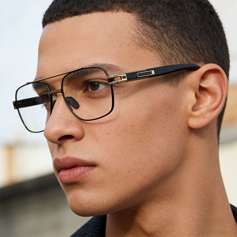 金属プレミアムフォトクロミック老眼鏡男性スクエア老眼メガネ女 - Mens Fashion Discord のレビューと価格