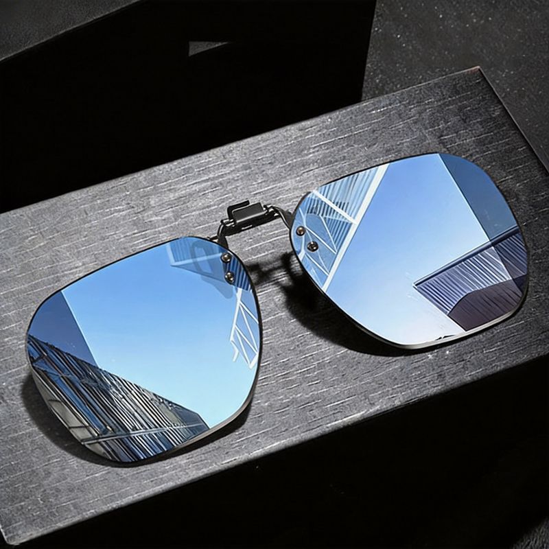 KLASSNUM スクエアクリップオンサングラス男性女性リム - Mens Fashion Discord のレビューと価格