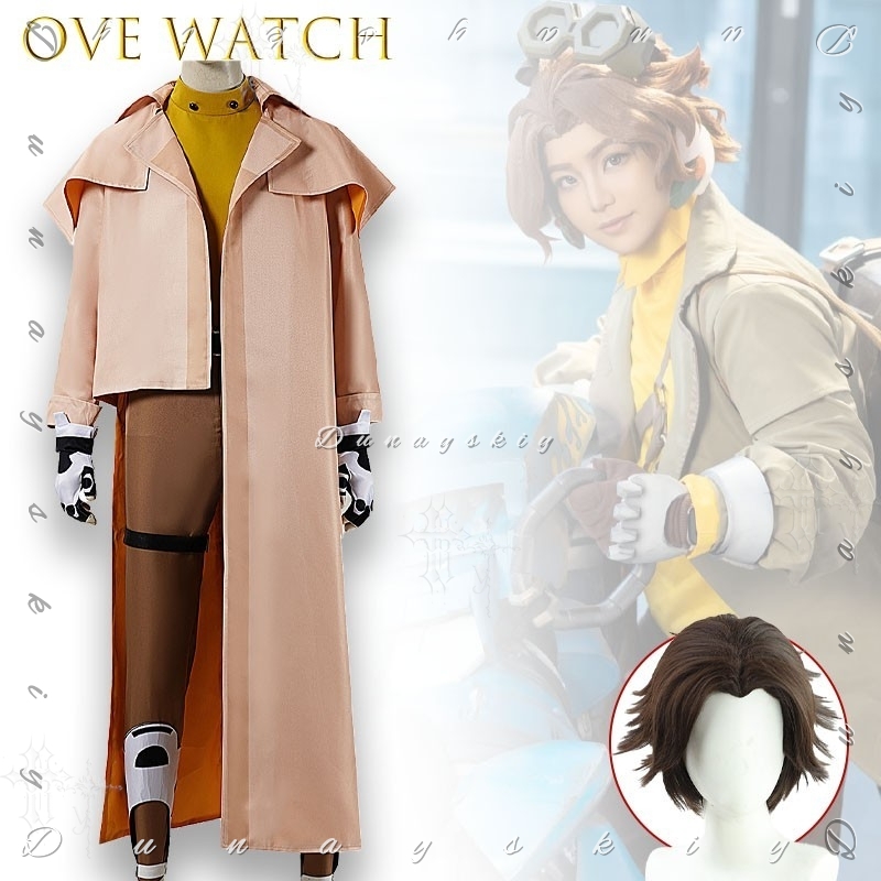 Ove Watch2 女性ドレスアップコートコスプレ衣装キャ - Trench Coat Men のレビューと価格