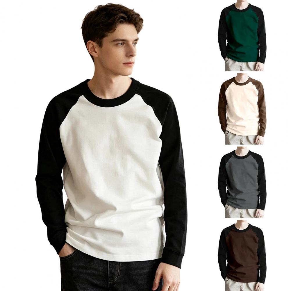 快適な肌触りのメンズ・クルーネックTシャツ。カジュアルなプル - Mens Fashion Wear のレビューと価格