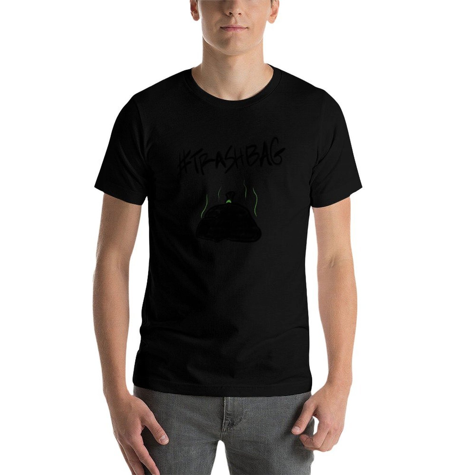 ハッシュタグ・トラッシュバッグTシャツ ファッションカジュア - Mens Fashion Hashtags のレビューと価格