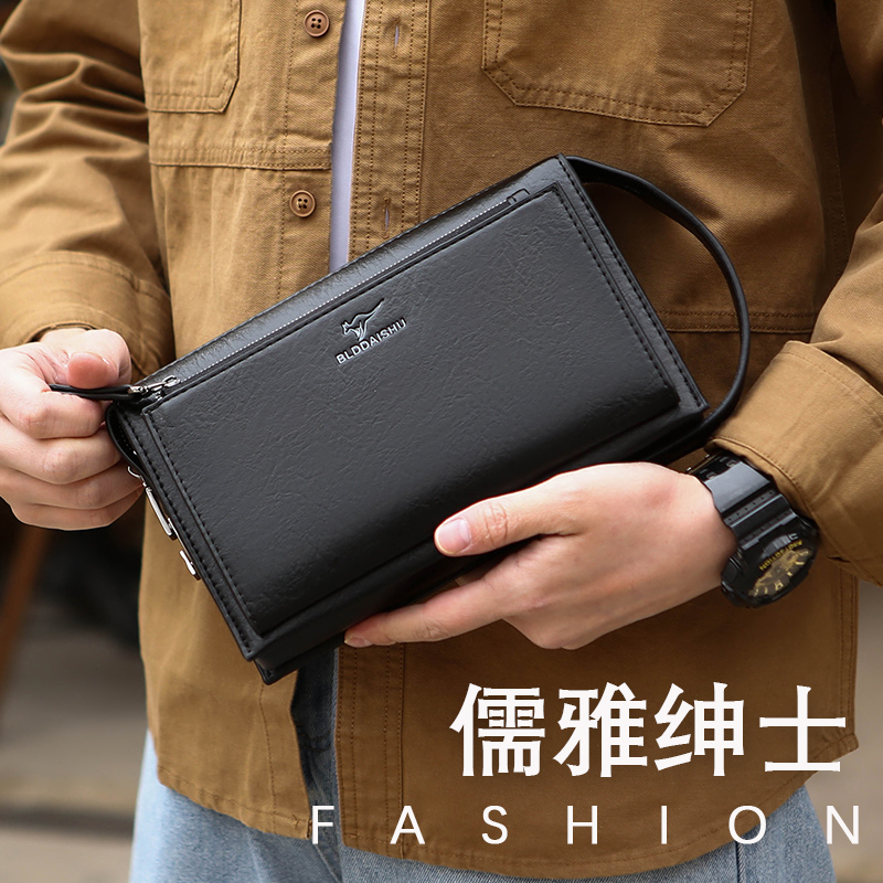 新しいメンズコンビネーションロック盗難防止クラッチバッグハン - Mens Fashion Combination のレビューと価格