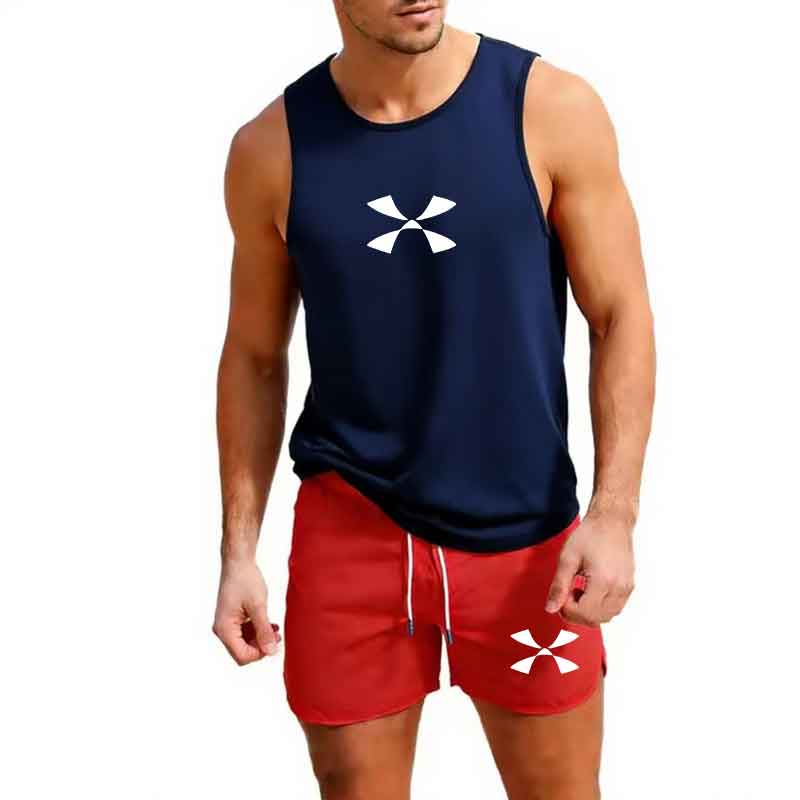 屋外ジョギングスポーツウェアメンズベスト + ショーツ 2  - Mens Fashion Trend のレビューと価格