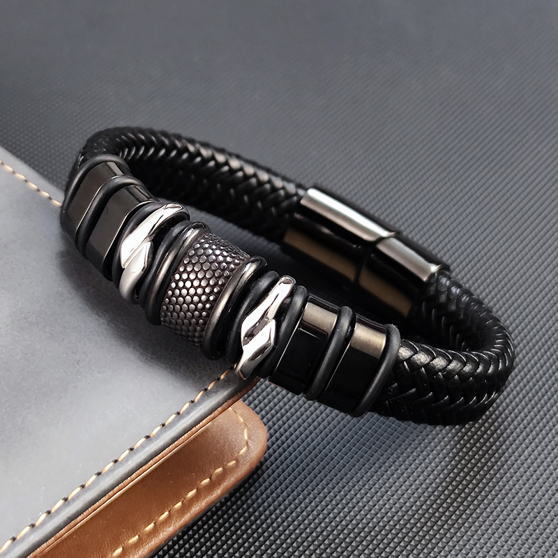 2025 新スタイル横暴な手織りコンビネーションアクセサリー - Mens Fashion Combination のレビューと価格