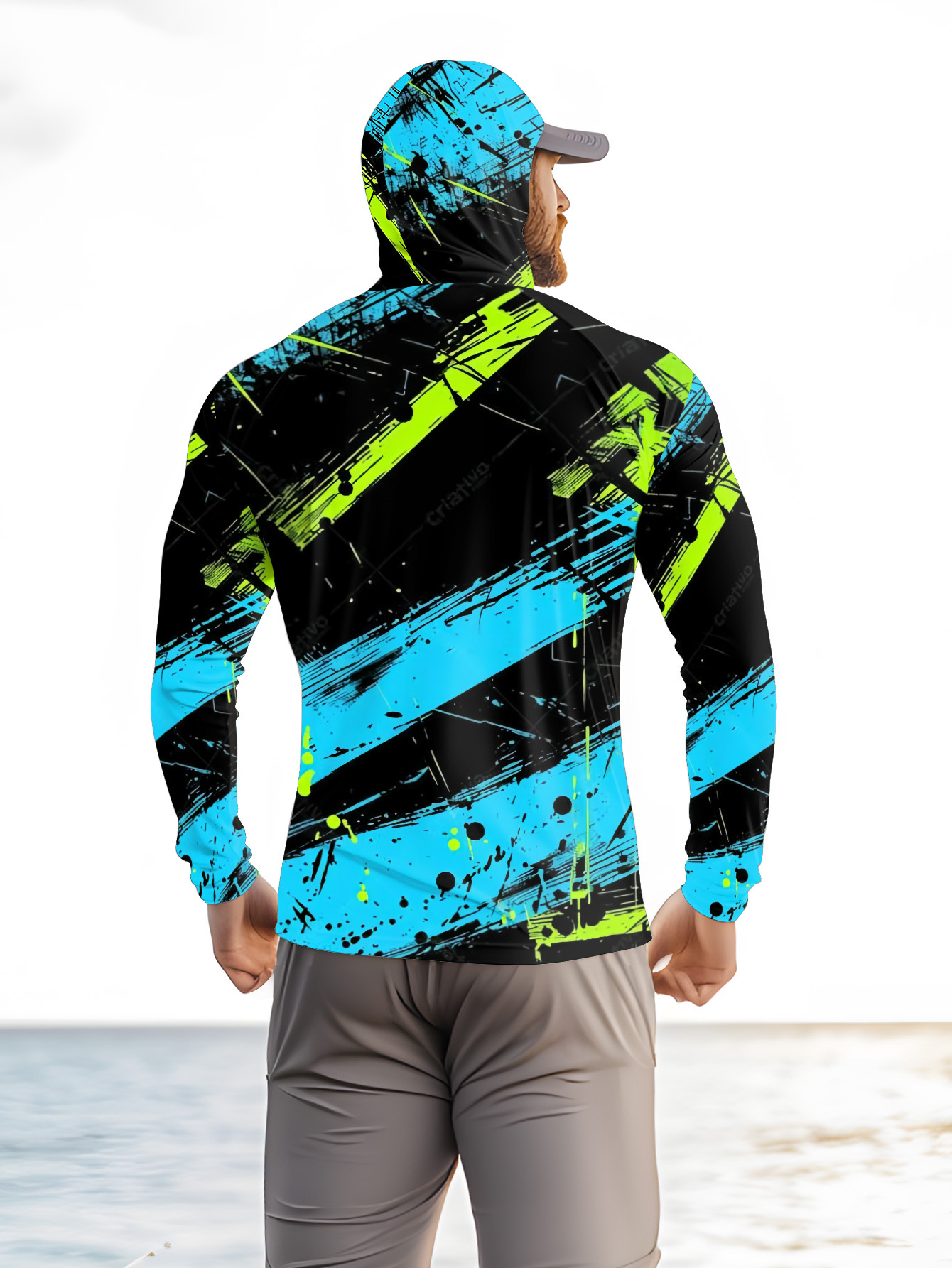 釣り用フーディー メンズ 長袖 速乾性 通気性 UVカット  - Men'S Fashion T Shirts のレビューと価格