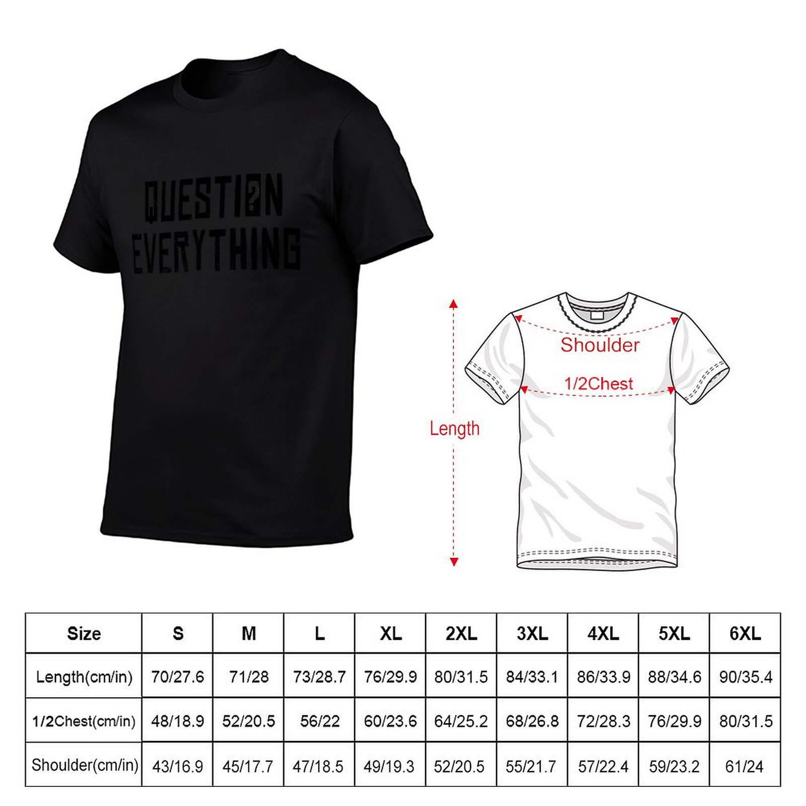 すべてを疑問視して、独自の調査をしてください、真実愛好家、批 - Men'S Fashion Questions のレビューと価格