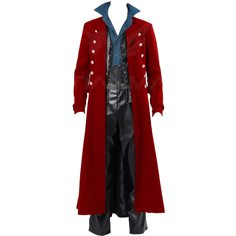 中世男性英国スタイルパンクジャケットウインドブレーカーカーニ - Trench Coat Men のレビューと価格