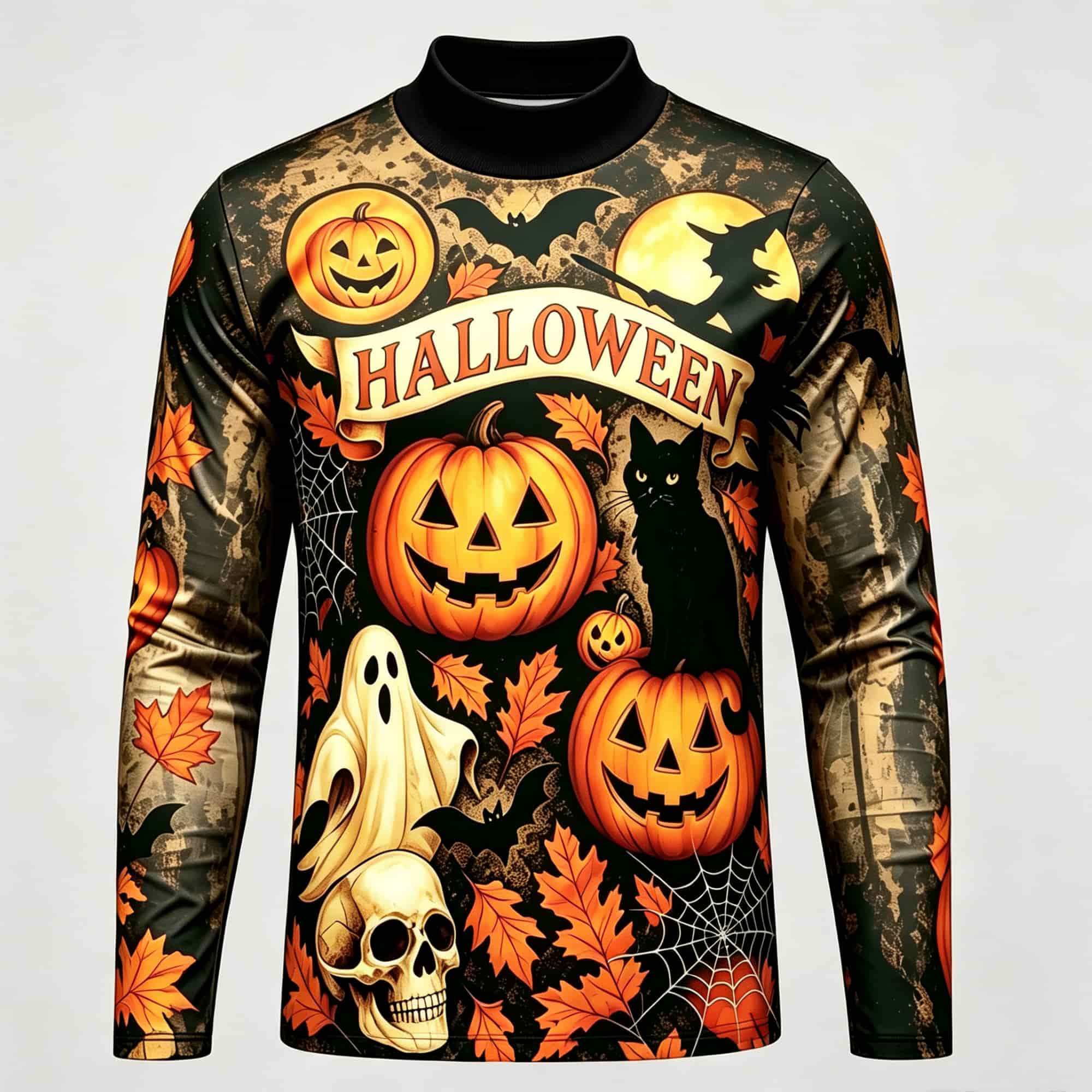 カジュアルファッションストリートスタイル ハロウィンプリント - Mens Fashion Trend のレビューと価格