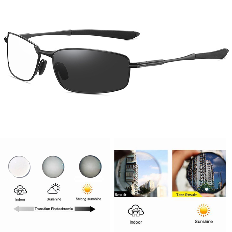 オーバル小さなフレームフォトクロミック老眼鏡男性金属老眼リー - Mens Fashion Discord のレビューと価格