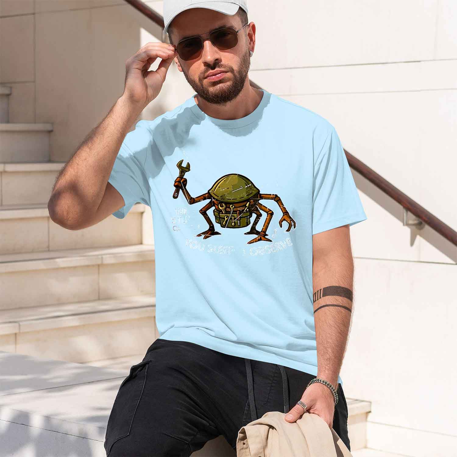 アメイズプロジェクト ハイル・マリー インスパイアードTシャ - Men'S Fashion Questions のレビューと価格