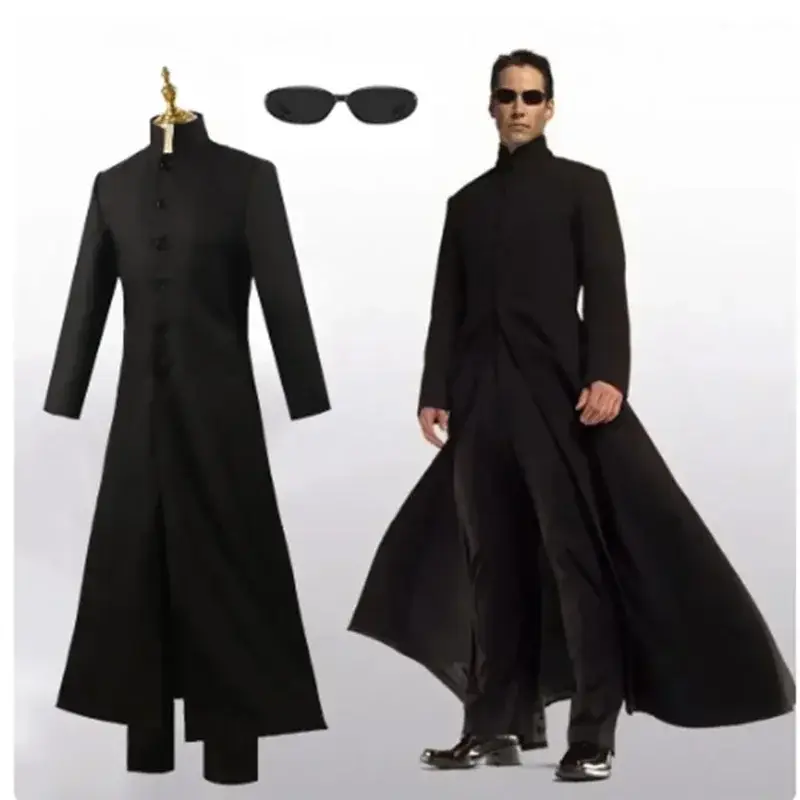 メンズ マトリックス ネオ コスプレ フルセット カスタムメ - Trench Coat Men のレビューと価格
