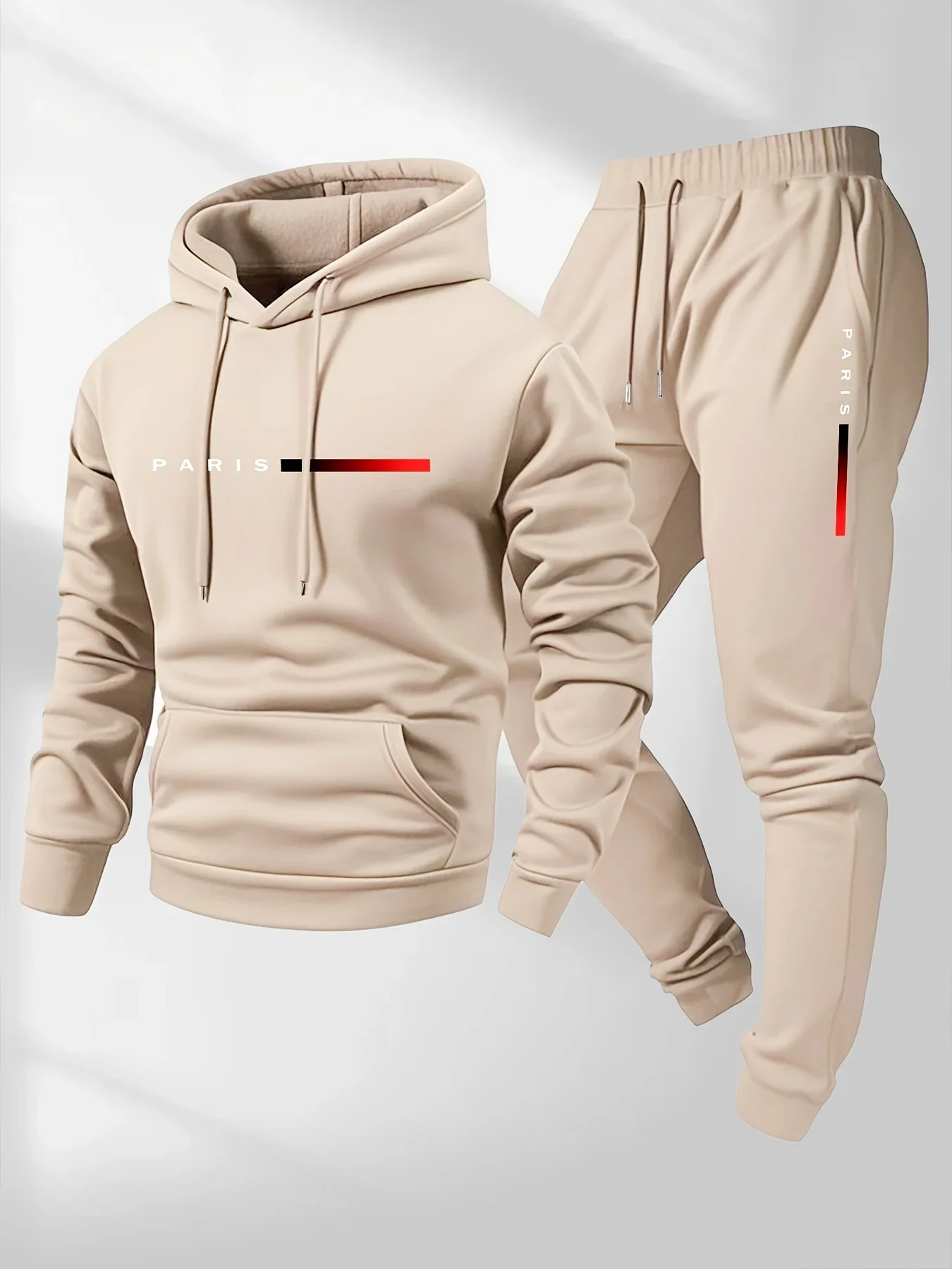 新しいトレンドストリートファッションレタープリントスポーツウ - Mens Fashion Trend のレビューと価格