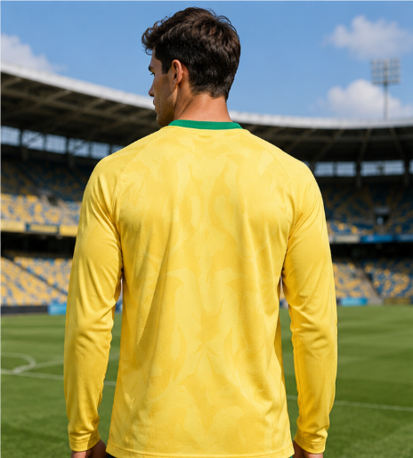 ブラジル2026記念版3Dプリント長袖サッカーシャツ速乾性通 - Mens Fashion Trend のレビューと価格