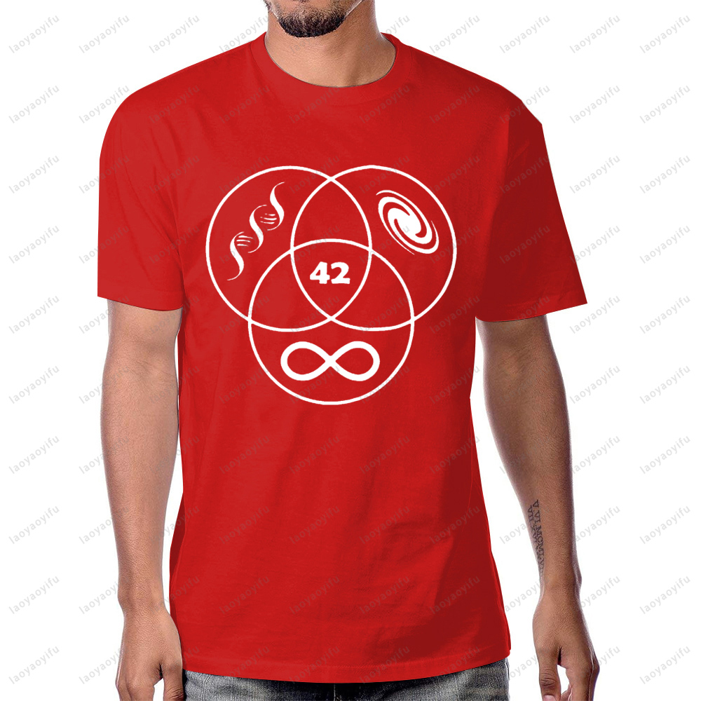 人生の答え 宇宙 すべては42 Tシャツ カジュアル ファッ - Men'S Fashion Questions のレビューと価格